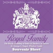 Souvenir Sheet - Royal Wedding_Duke & Duchess of Sussex